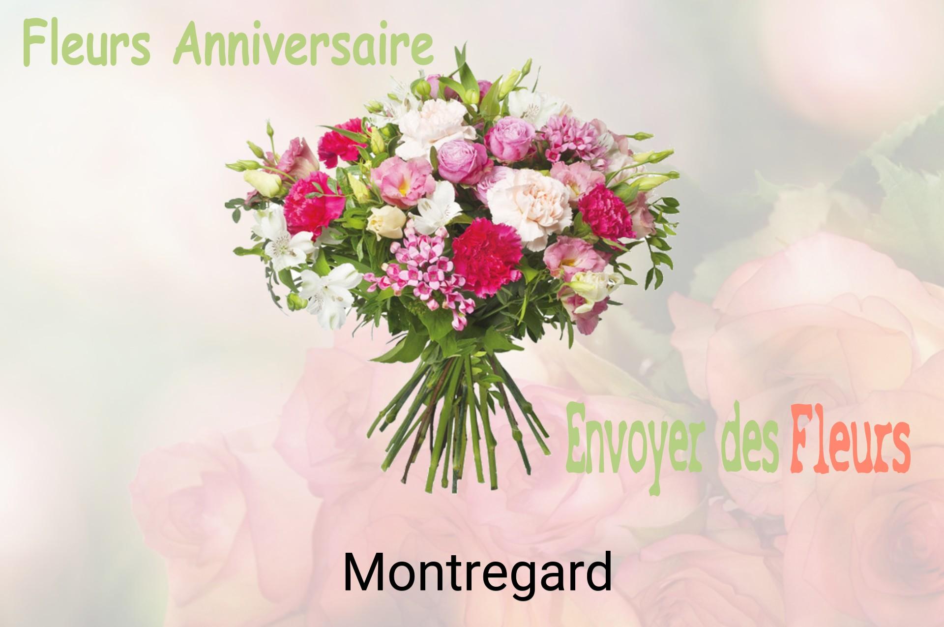 Bouquet de fleurs d’anniversaire livré à Montregard