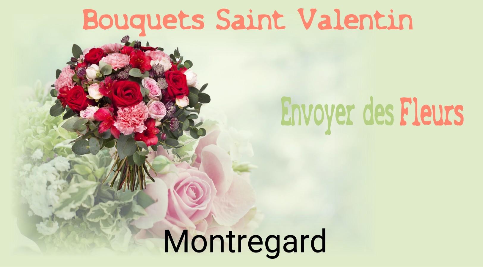 Roses de Saint-Valentin livrées à Montregard